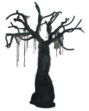 Black Halloween Ghost Tree 260cm 