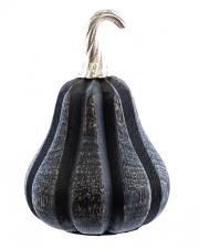 Black Pumpkin Made Of Wood In Antique Look 15cm 