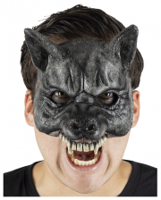 Werwolf Halloween Halbmaske 