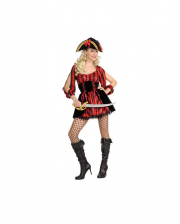 Frivoles Piratin Kostüm 