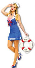 Sexy Sailor Kostüm 