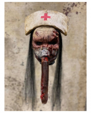Silent Nurse Horror Mask 