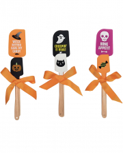 Silicone Spatula With Halloween Motif 2 Pcs. 