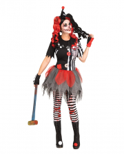 Sinister Circus Clown Kostüm für Frauen