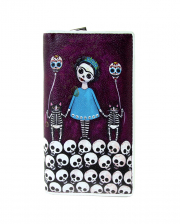 Skeleton Girl Brieftasche