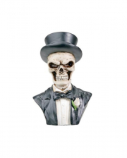 Skeleton Groom Bust 11cm 