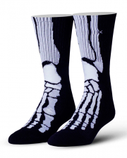 Halloween Skelett Strick Socken 