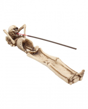 Skeleton "Take It Easy" Incense Holder 27cm 