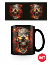 Skull Blast Skull Mug With Thermo Effect