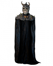 Dämon Totenkopf Maske mit Schulterpanzer