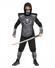 Totenkopf Ninja Kinder Kostüm 