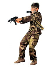 Soldier Child Costume Uniform 