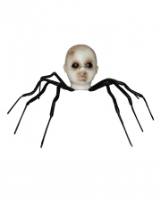 Spinne mit Puppenkopf 60cm 