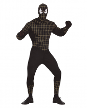 Schwarzer Spinnen Superheld Kostüm 