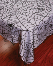 Tischdecke Spinnweben Spitze 