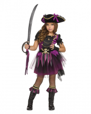 Freche Piraten Prinzessin Kostüm für Mädchen 