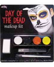 Day Of The Dead Mustache Man Makeup 