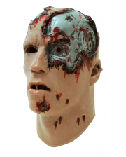 Terminator Latex Wunde mit Kleber Latexwunde Roboter Horror Schminke Halloween