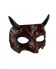 Devilish Goblin Mask With Horns 