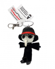 The Plague Doctor Voodoo Knitted Dummy Keychain 