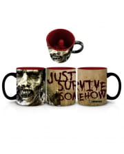 The Walking Dead Zombie Tasse Survive