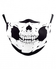 Skull Everyday Mask 2-ply With Filter Bag 