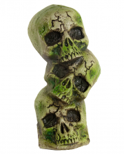 Skull Mountain With Moss 34cm 