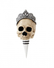 Skull With Crown Bottle Cap 