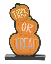 Trick Or Treat Pumpkin Table Decoration 