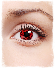 Spiral Red Kontaktlinsen 
