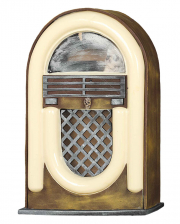 Creepy Radio Jukebox With Light & Sound