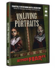 Unliving Portraits TV Halloween Effect DVD 
