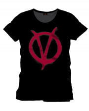 V wie Vendetta Logo T-Shirt 