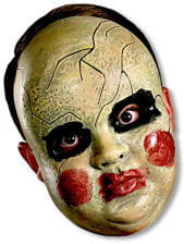 Creepy Doll Face Mask 