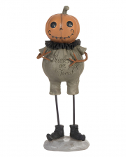 Vintage Trick Or Treat Pumpkin Figure 21cm 
