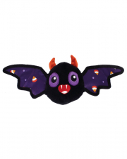 Purple Bat With Bending Wings Dog Toy 