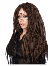 Voodoo Witch Wig With Dreadlocks 