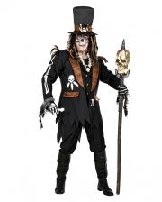 Voodoo Priester Halloween Kostüm Mantel 