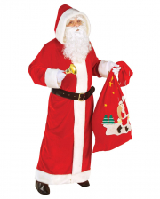 Weihnachtsmann Kostüm mit Mantel 