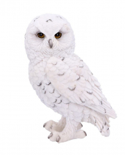 White Snowy Owl Figurine 13,3cm 