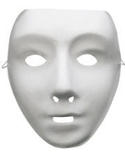 Weiße Gesichts Maske 