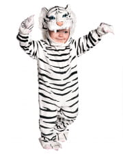 Weißer Tiger Kleinkinderkostüm 