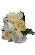 Weißes Rosen Bouquet 
