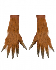 Werwolf Handschuhe Braun