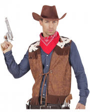 Cowboy Vest Suede Look 
