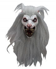 White Moon Werewolf Mask