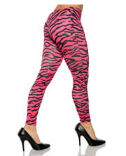 Zebra Costume Leggings Pink 