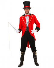 Zirkusdirektor Kostüm mit Peitsche 