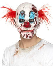 Zombie Clown Maske aus Schaumlatex 