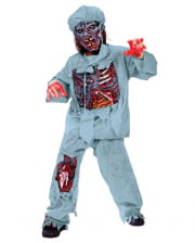 Zombie Doktor Deluxe Kinderkostüm